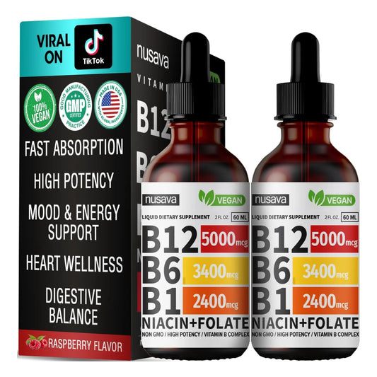 Vitamin B12 Liquid Drops for Nerve Relief