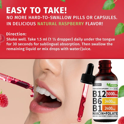 Vitamin B12 Liquid Drops for Nerve Relief